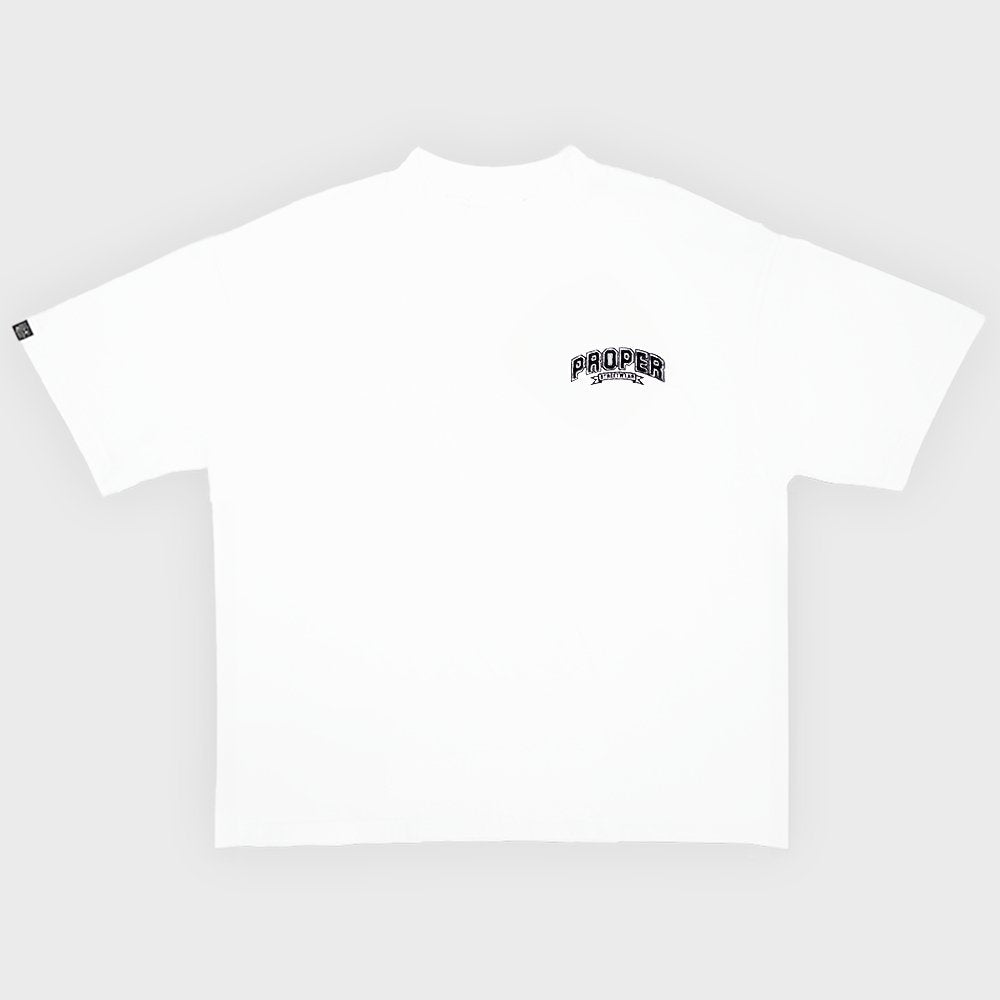 PROPER STREETWEAR OVERSIZED TEE WHITE - Proper Streetwear