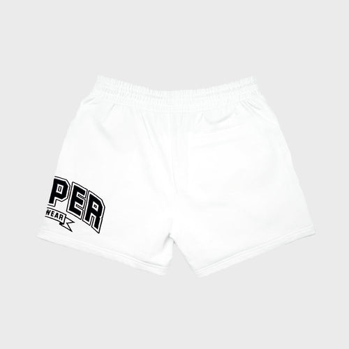 PROPER STREETWEAR SHORTS WHITE - Proper Streetwear