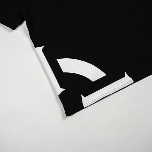 PROPER TARGET FITTED TEE BLACK/WHITE - Proper Streetwear