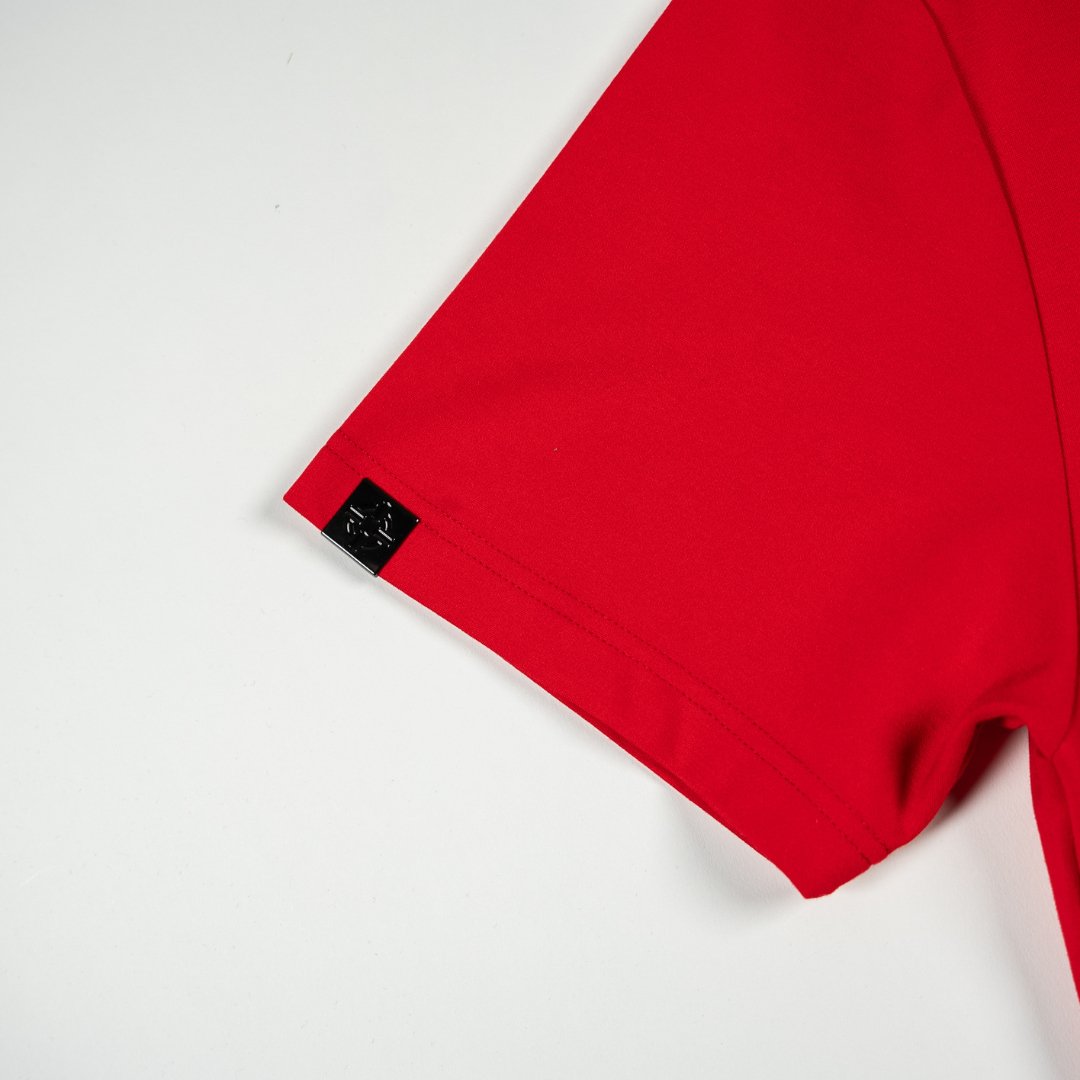 PROPER TARGET FITTED TEE RED/BLACK - Proper Streetwear