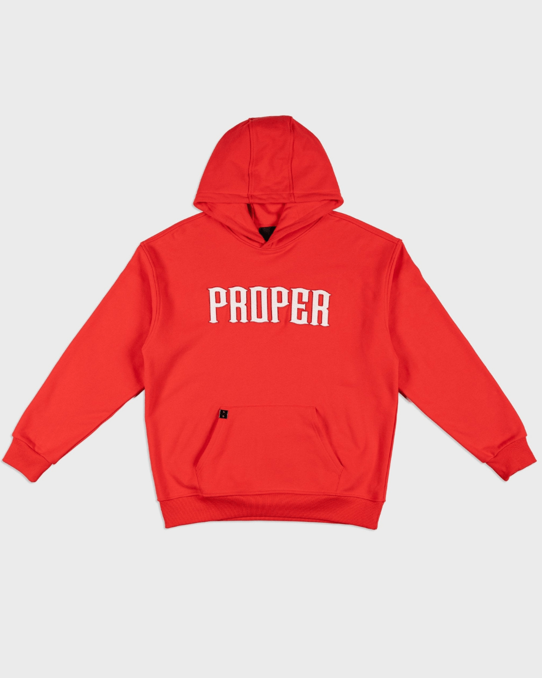 PROPER TARGET HOODIE RED/WHITE - Proper Streetwear