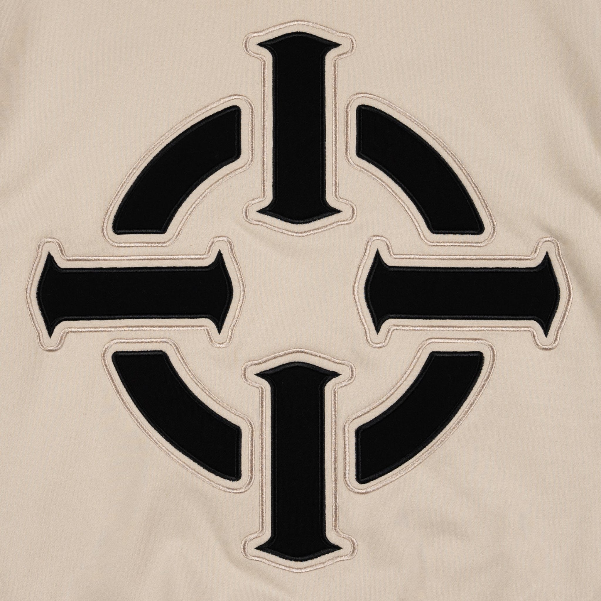 PROPER TARGET HOODIE STONE/BLACK - Proper Streetwear