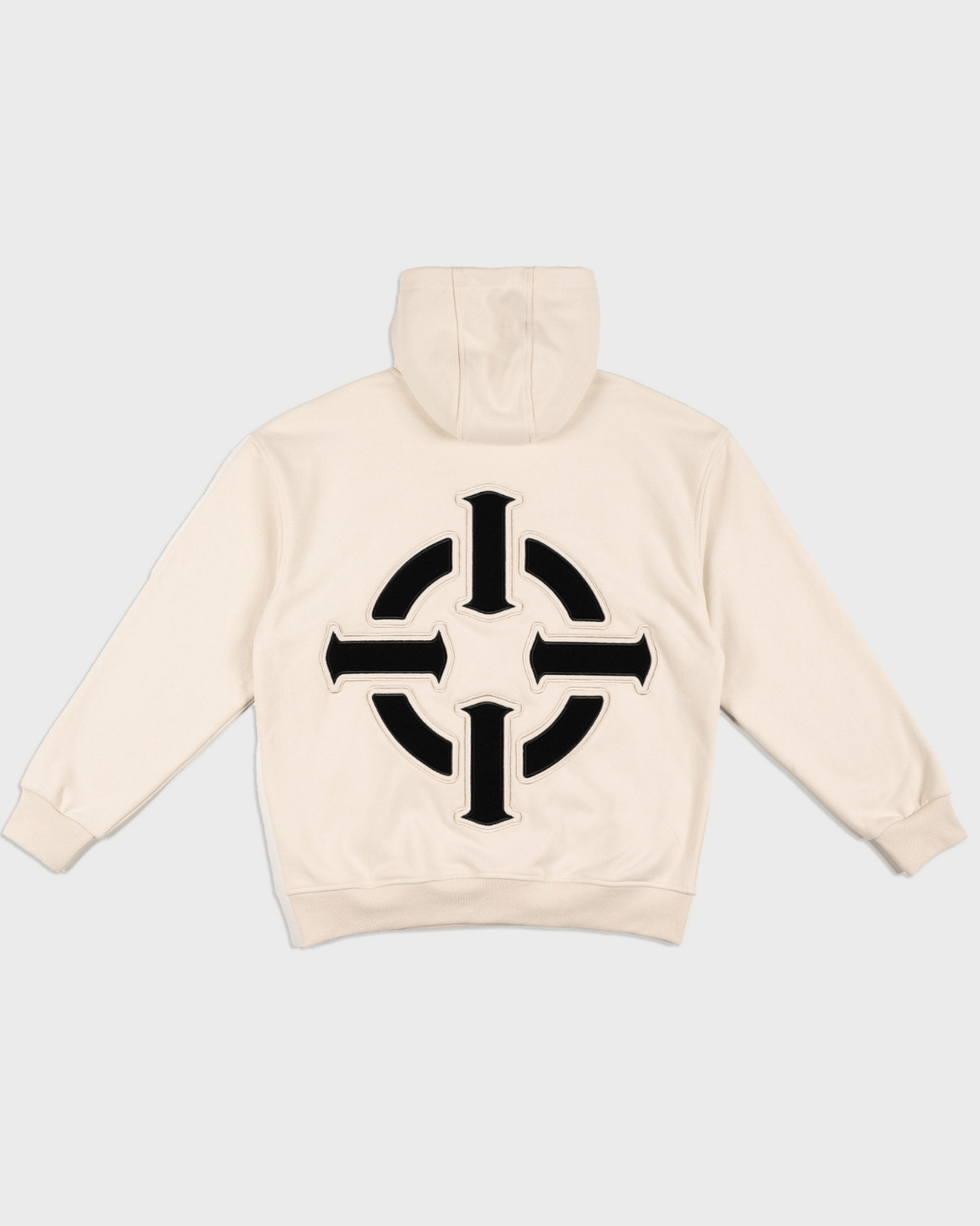 PROPER TARGET HOODIE STONE/BLACK - Proper Streetwear