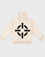 PROPER TARGET HOODIE STONE/BLACK - Proper Streetwear