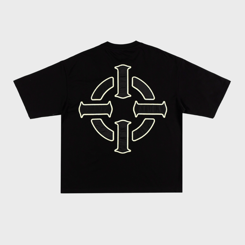 PROPER TARGET OVERSIZED TEE BLACK/GREEN - Proper Streetwear