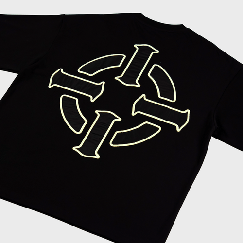 PROPER TARGET OVERSIZED TEE BLACK/GREEN - Proper Streetwear