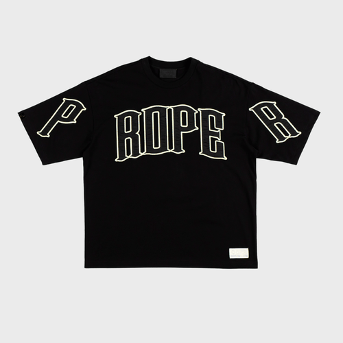 PROPER TARGET OVERSIZED TEE BLACK/GREEN - Proper Streetwear