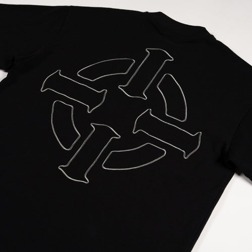 PROPER TARGET OVERSIZED TEE BLACK - Proper Streetwear