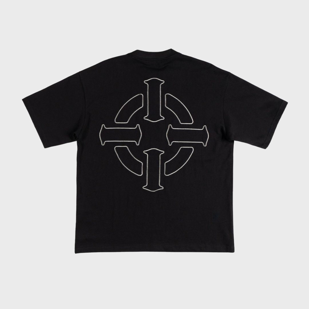 PROPER TARGET OVERSIZED TEE BLACK - Proper Streetwear