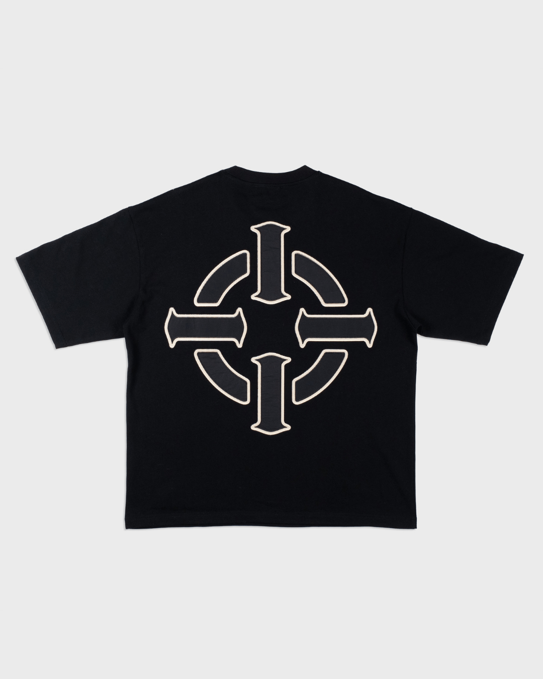 PROPER TARGET OVERSIZED TEE BLACK/WHITE - Proper Streetwear
