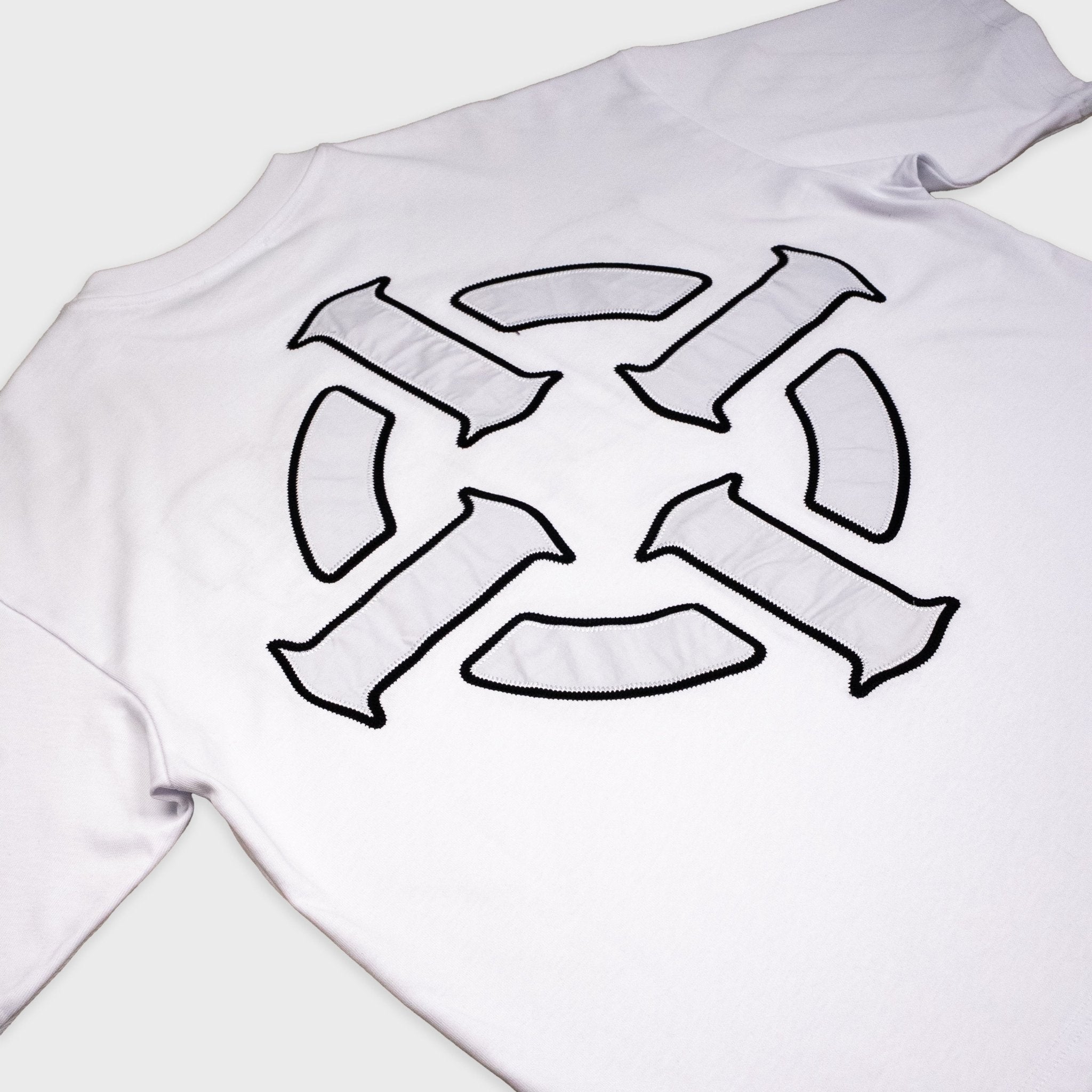 PROPER TARGET OVERSIZED TEE WHITE/BLACK - Proper Streetwear
