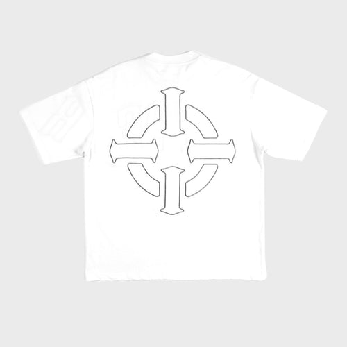 PROPER TARGET OVERSIZED TEE WHITE - Proper Streetwear