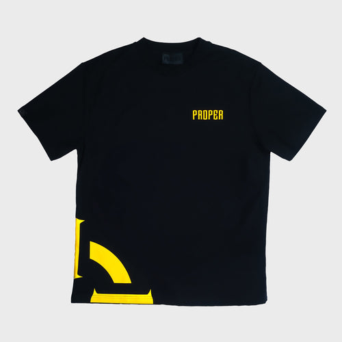 PROPER TARGET SET BLACK/YELLOW - Proper Streetwear