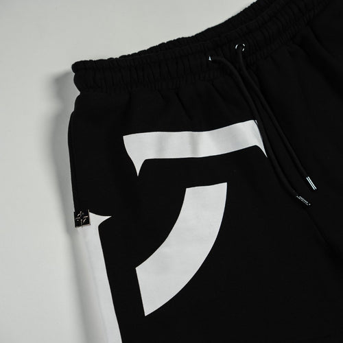 PROPER TARGET SHORTS BLACK/WHITE - Proper Streetwear