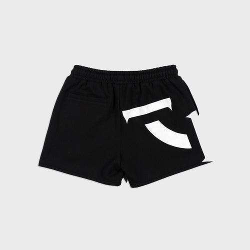 PROPER TARGET SHORTS BLACK/WHITE - Proper Streetwear