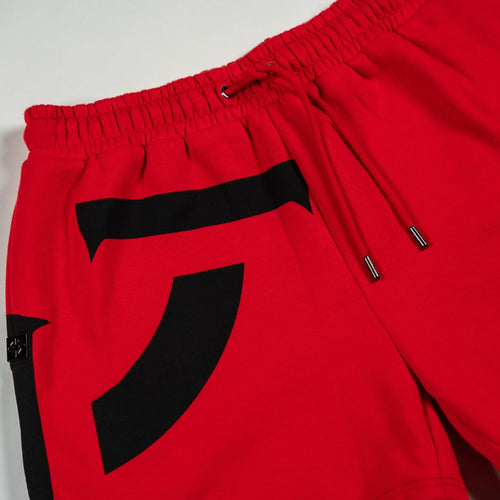 PROPER TARGET SHORTS RED/BLACK - Proper Streetwear