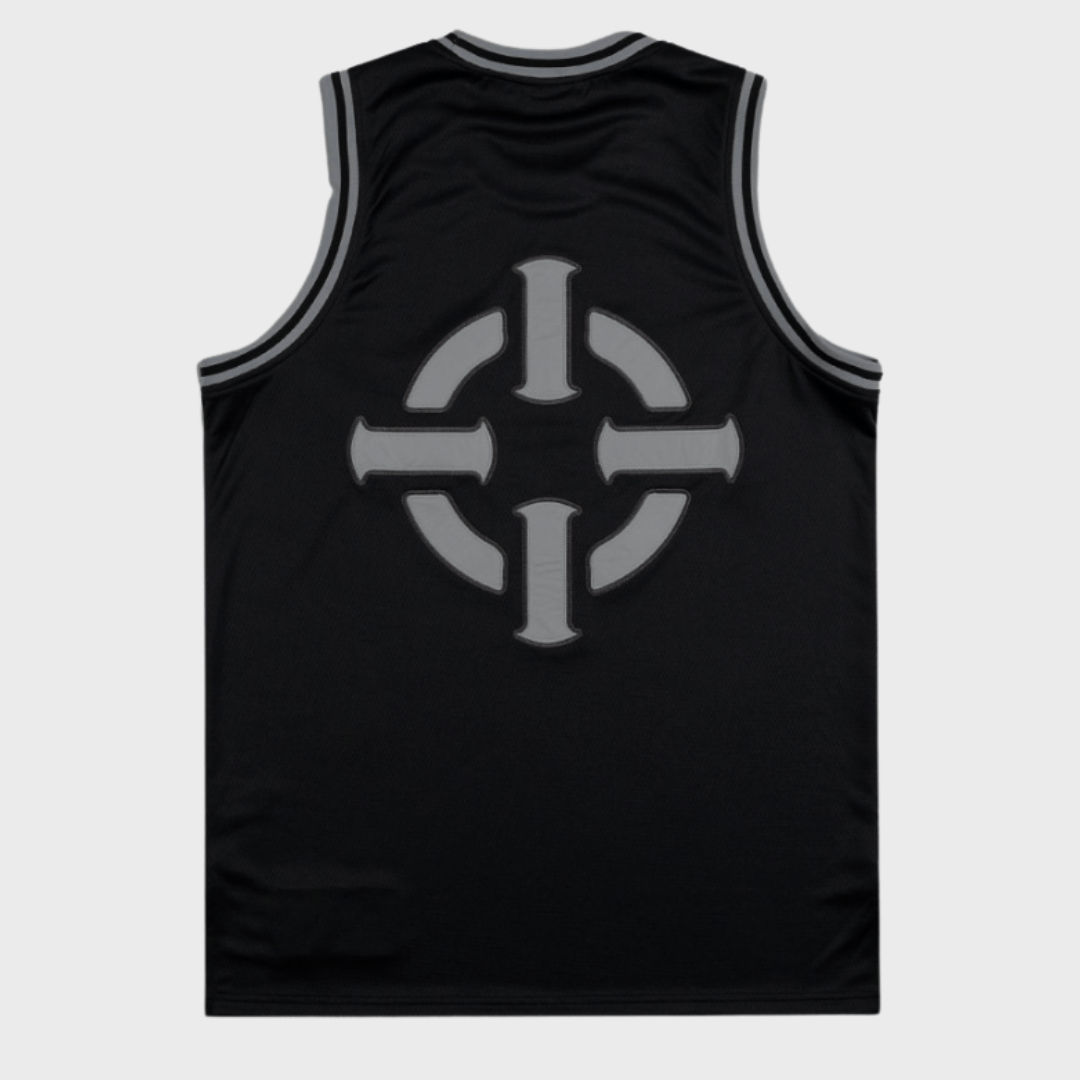 PROPER TARGET STREET JERSEY BLACK/GREY - Proper Streetwear