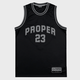PROPER TARGET STREET JERSEY BLACK/GREY - Proper Streetwear