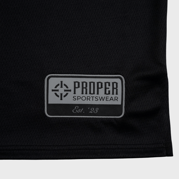 PROPER TARGET STREET JERSEY BLACK/GREY - Proper Streetwear