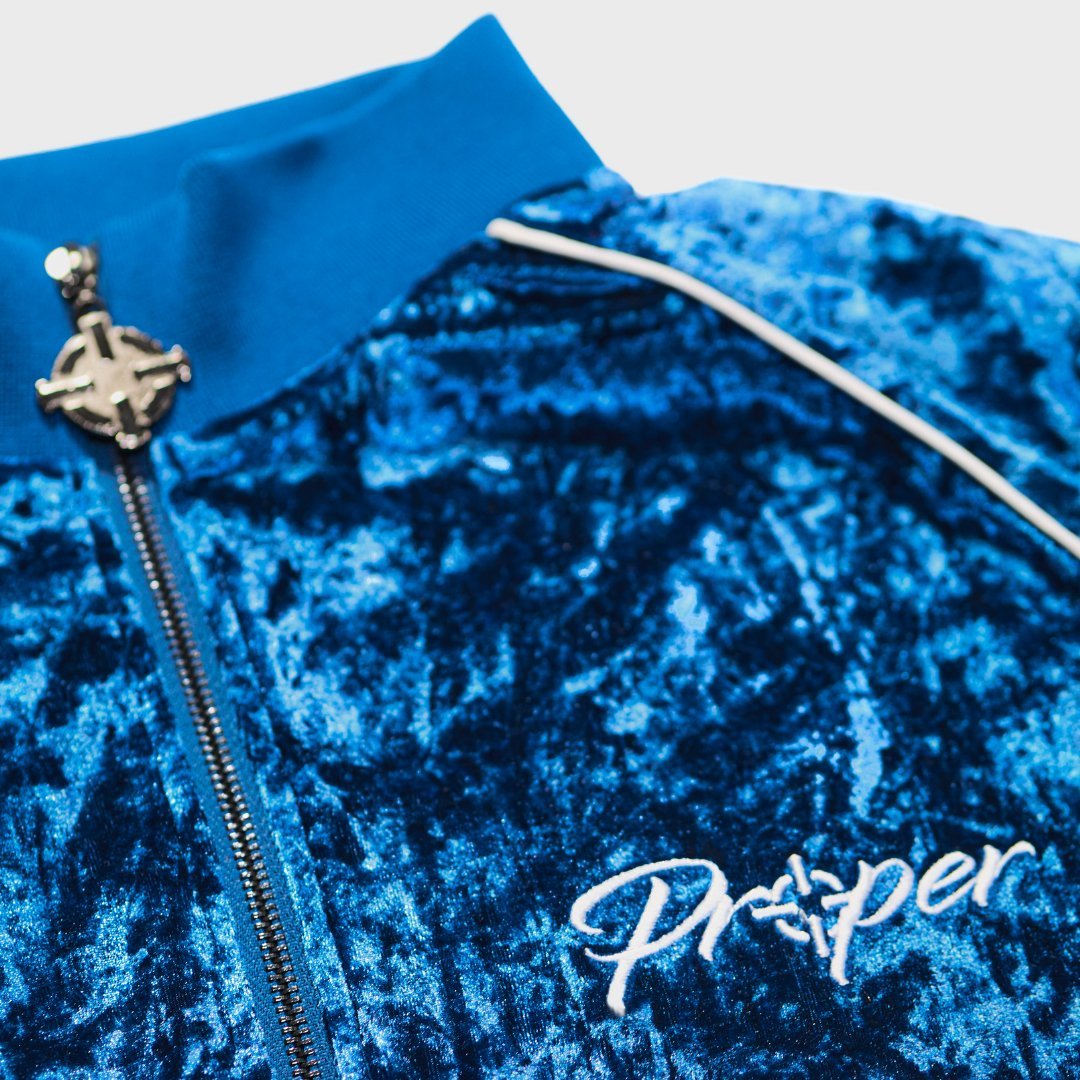 PROPER VELOUR JACKET - Proper Streetwear