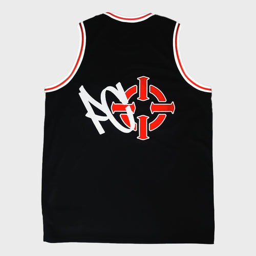 PROPER X PAPERCHASIN STREET JERSEY BLACK/RED - Proper Streetwear