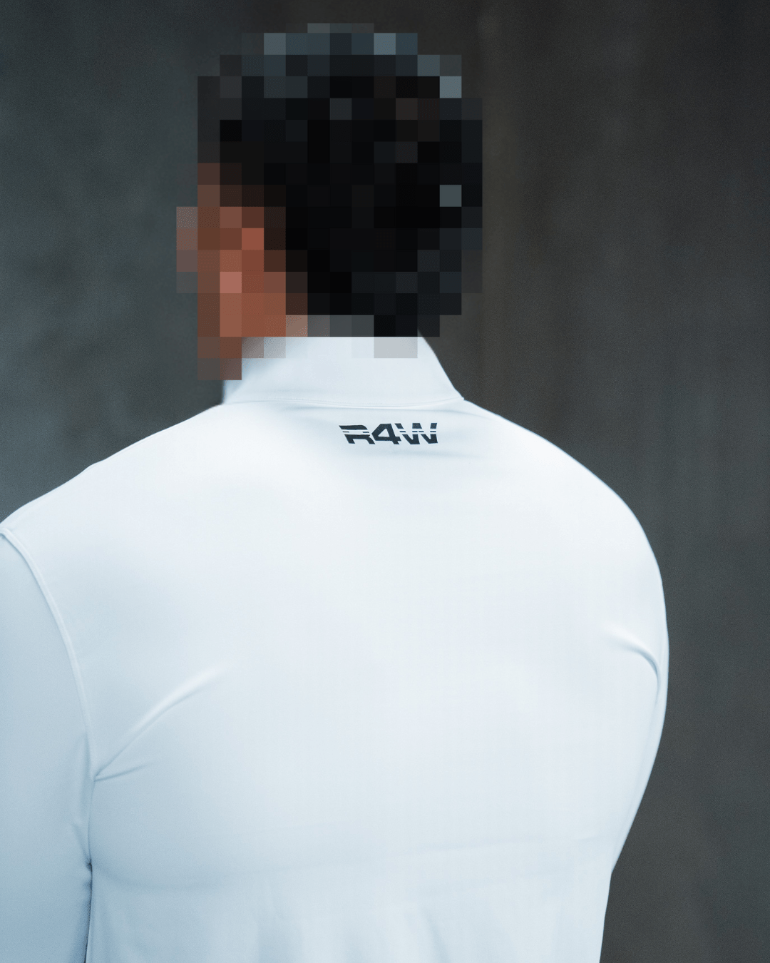 R4W ACTIVE QUARTER ZIP WHITE - Proper Streetwear