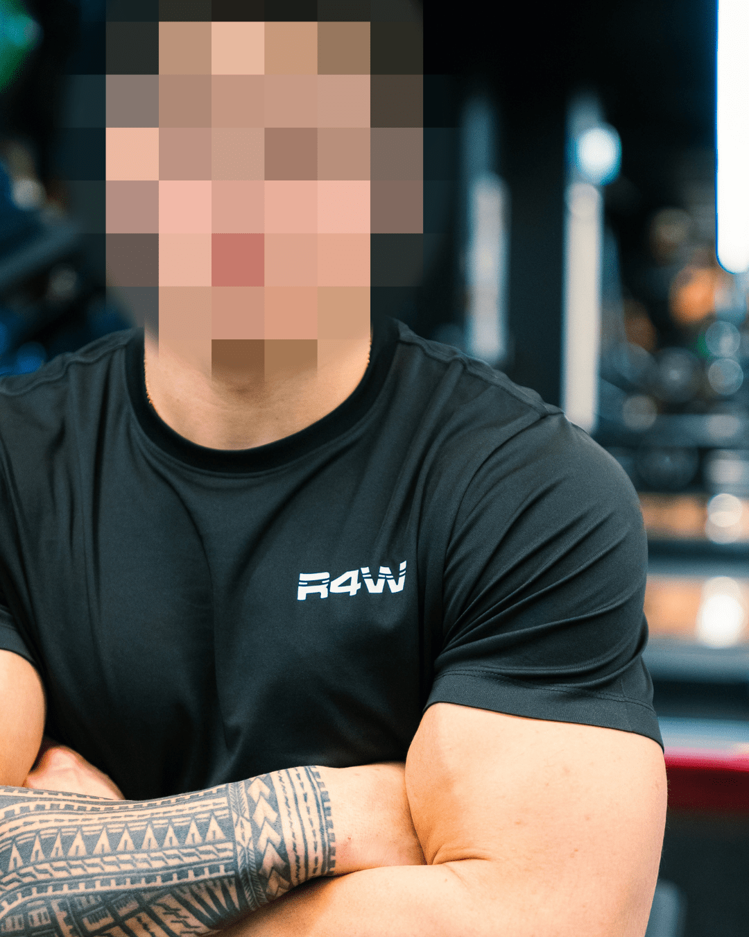 R4W ACTIVE TEE BLACK - Proper Streetwear