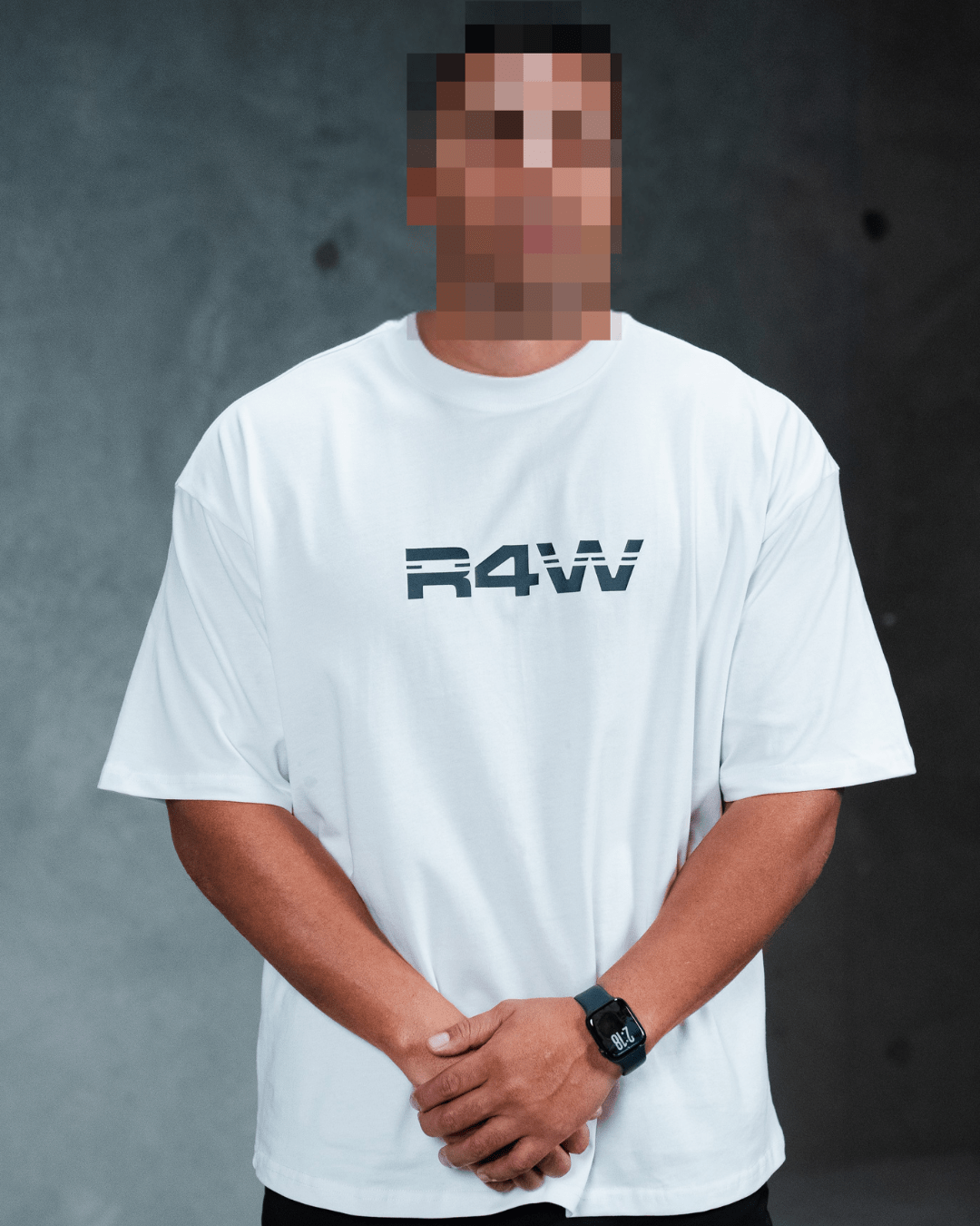 R4W OVERSIZED TEE WHITE - Proper Streetwear