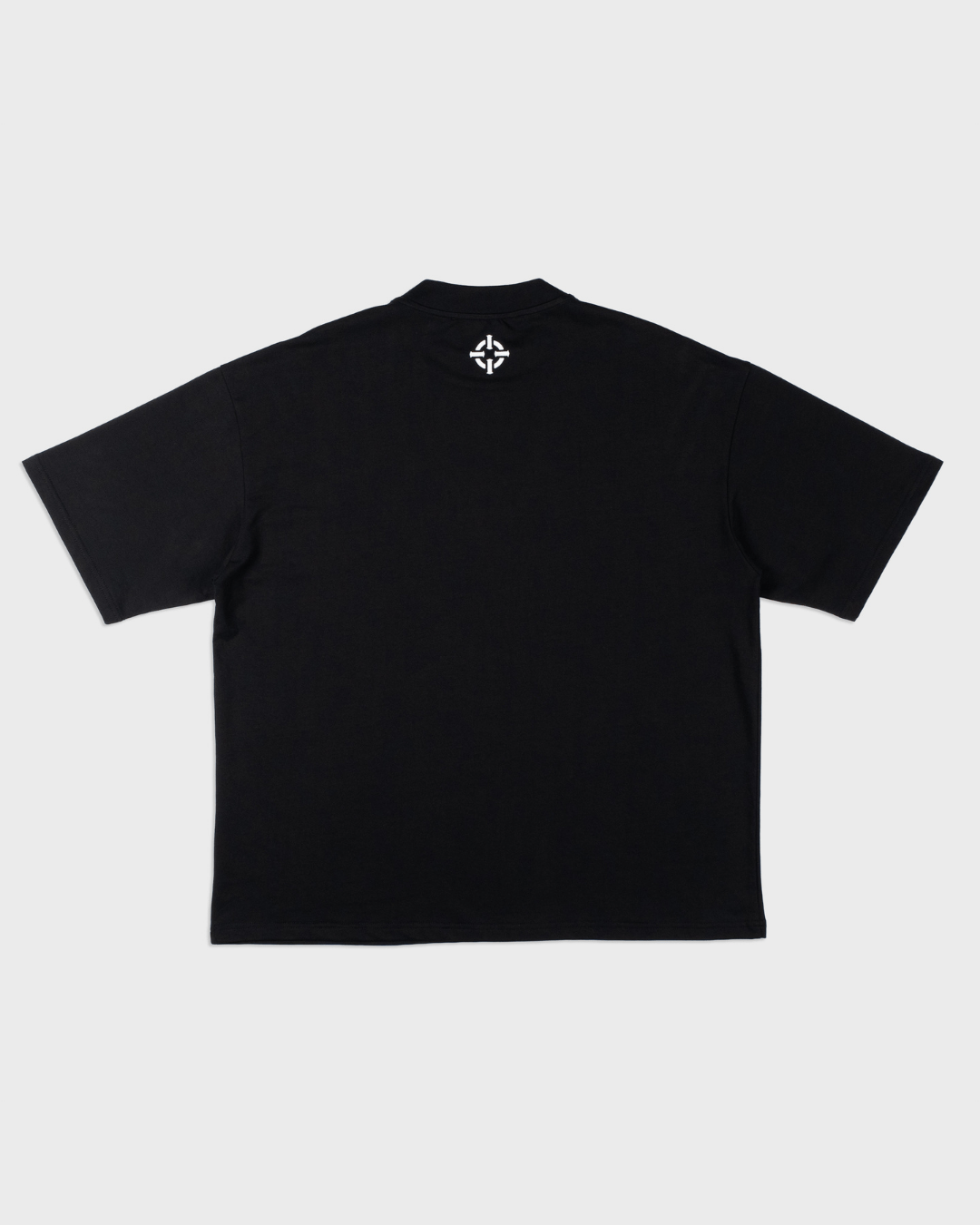 SCRIPTED ARC OVERSIZED TEE BLACK - Proper Streetwear