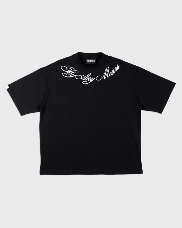 SCRIPTED ARC OVERSIZED TEE - Proper Streetwear