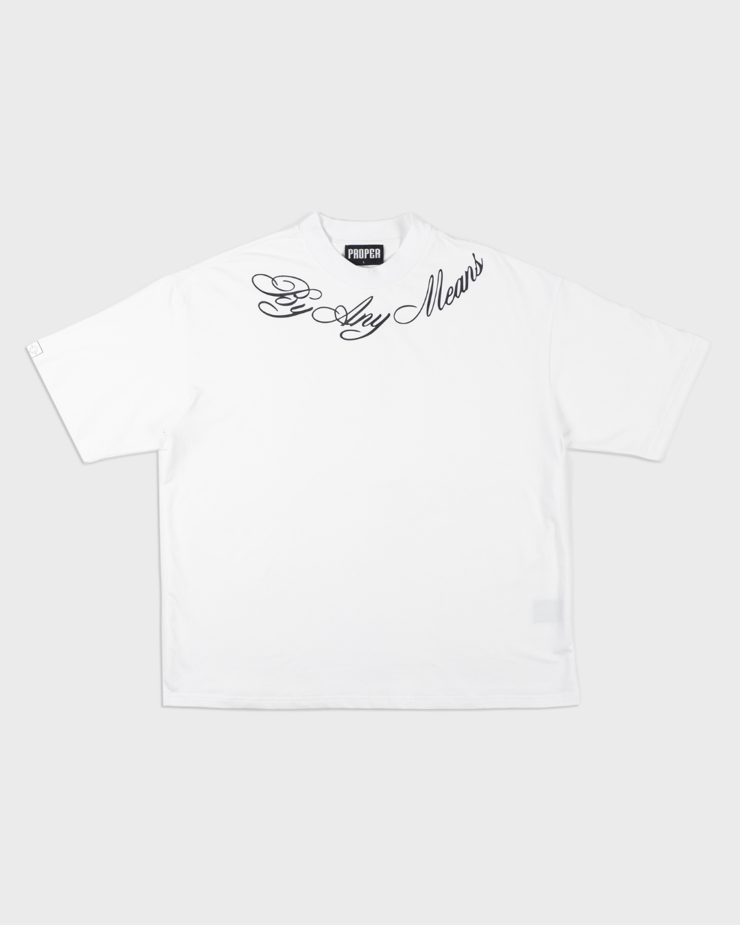 SCRIPTED ARC OVERSIZED TEE - Proper Streetwear