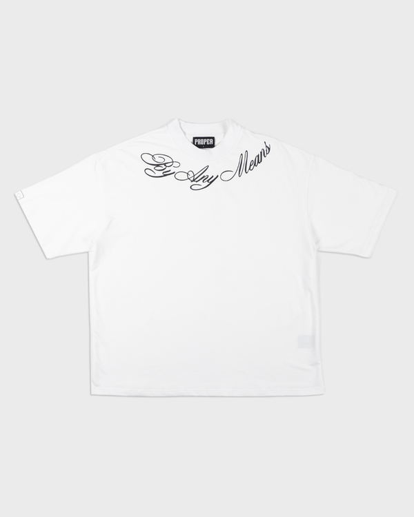 SCRIPTED ARC OVERSIZED TEE - Proper Streetwear