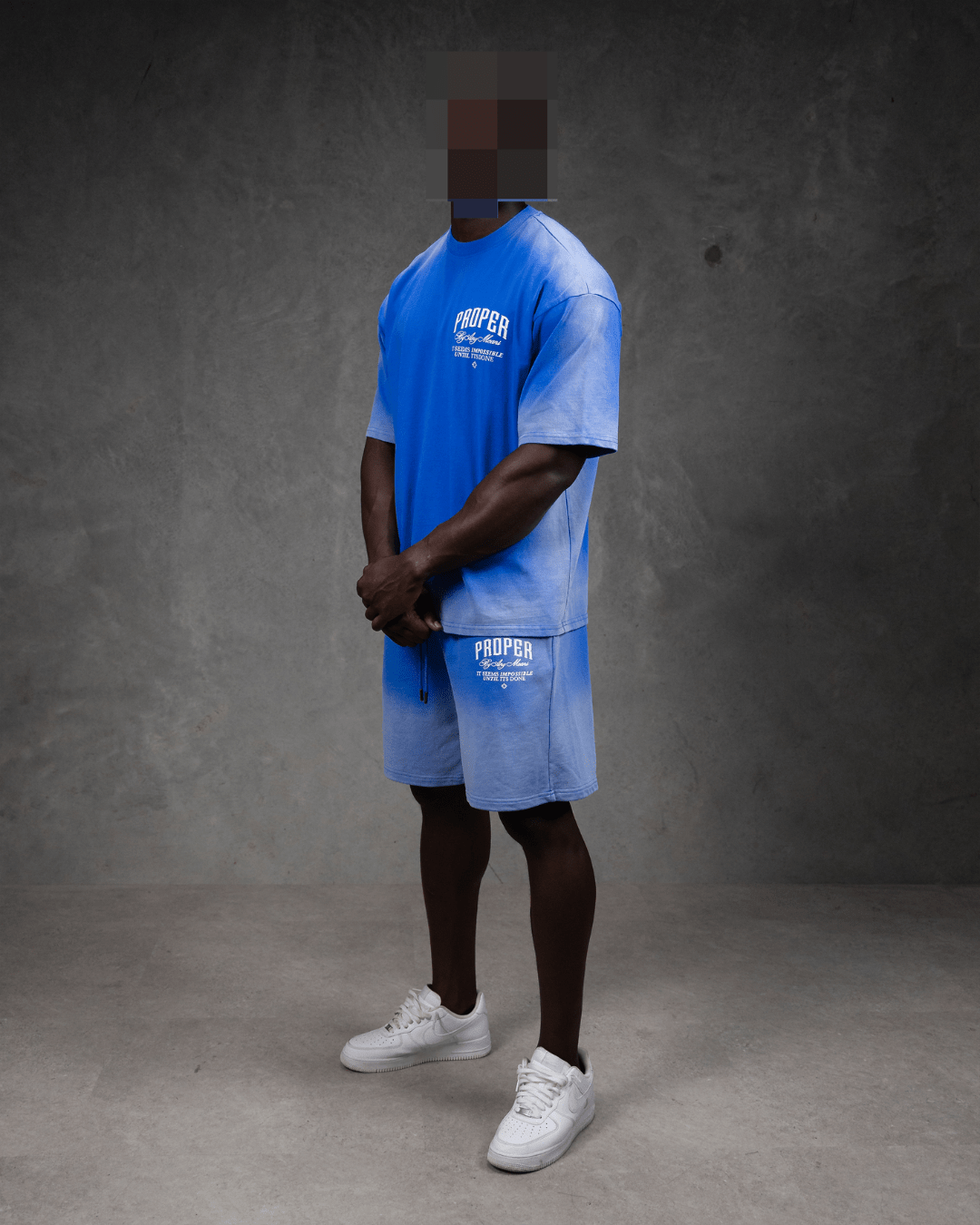 TIDAL OVERSIZED TEE BLUE - Proper Streetwear