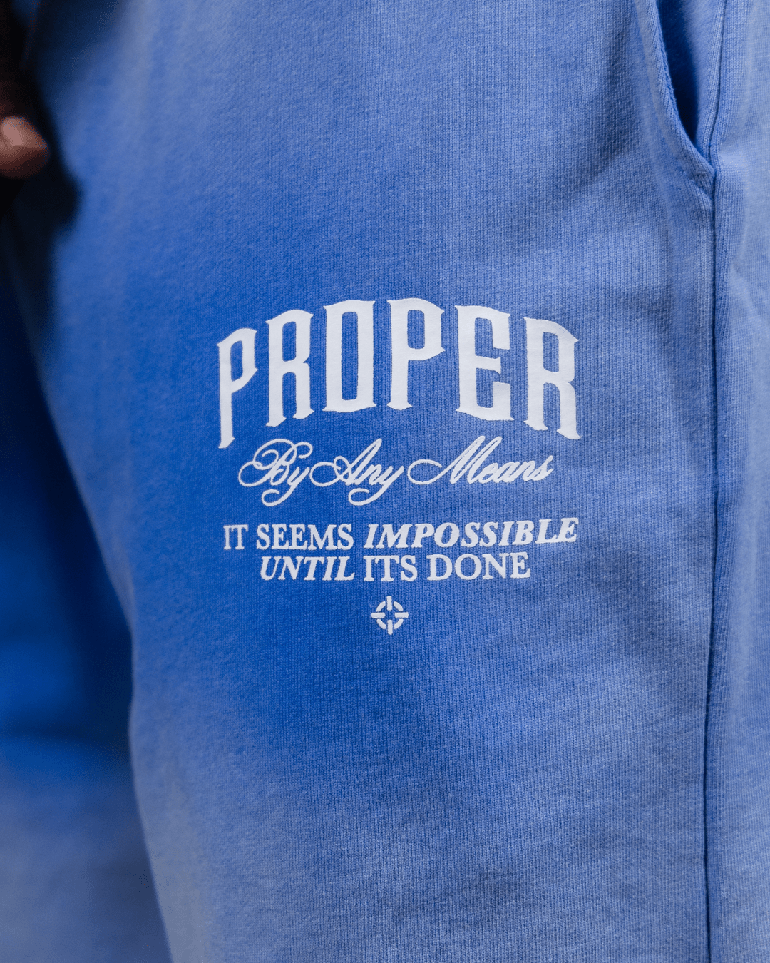 TIDAL SHORTS BLUE - Proper Streetwear