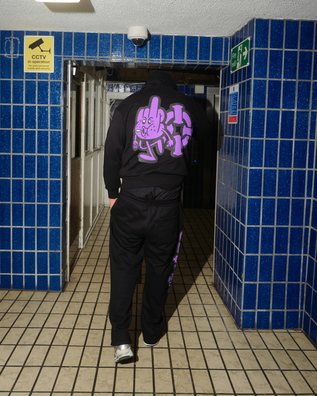U2OPIA HOODIE SET PURPLE HAZE - Proper Streetwear