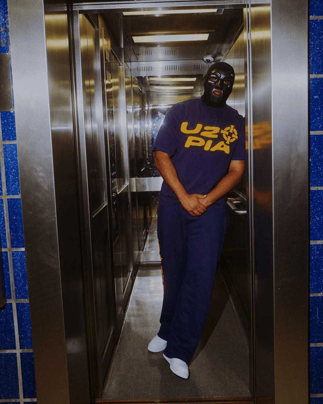 U2OPIA OVERSIZED TEE NAVY - Proper Streetwear