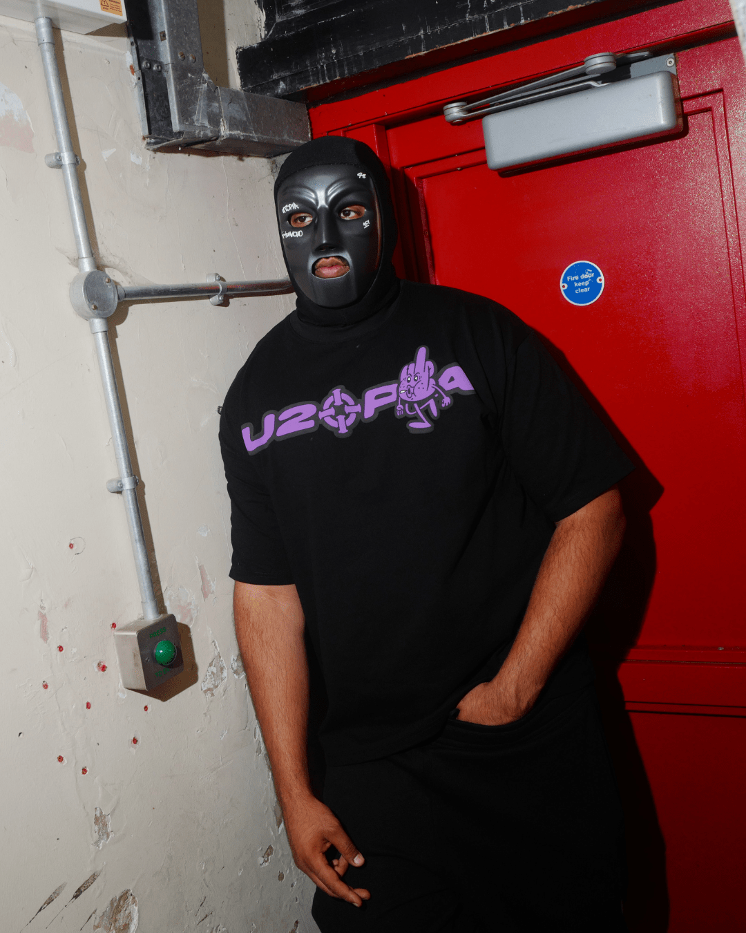 U2OPIA OVERSIZED TEE PURPLE HAZE - Proper Streetwear